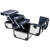 SHANY Fantasy Collection Makeup Train Case - Pure White - PURE WHITE - ITEM# SH-C20-PWH - Best seller in cosmetics MAKEUP TRAIN CASES category