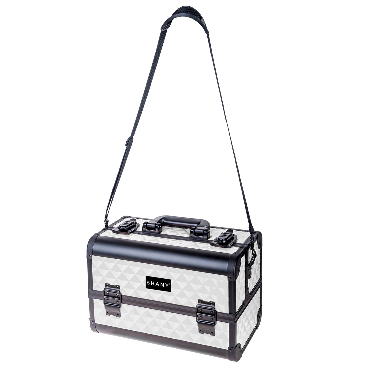 SHANY Fantasy Collection Makeup Train Case - Pure White