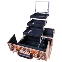 SHANY Fantasy Collection Makeup Train Case - Rose Gold