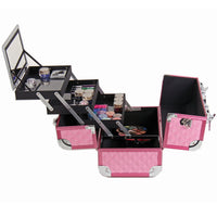 SHANY Fantasy Collection Makeup Train Case - Soft Pink