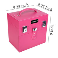 SHANY Color Matters Nail Makeup Case - Sugar Gum - SUGAR GUM - ITEM# SH-CC0024-PK - Best seller in cosmetics MAKEUP TRAIN CASES category