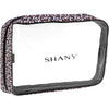 SHANY Clear PVC Cosmetics Large Organizer Pouch - Transparent Makeup Toiletry Bag - Make Up Storage Bag for Travel - LEOPARD - SHOP LEOPARD - TRAVEL BAGS - ITEM# SH-CL006-L-LP