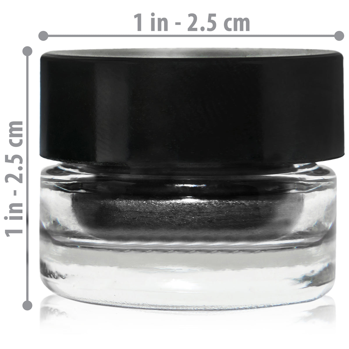 SHANY Indelible Gel Liner Talc Free - USA Made - NOIR - NOIR - ITEM# SH-EG1002 - Best seller in cosmetics EYELINER category