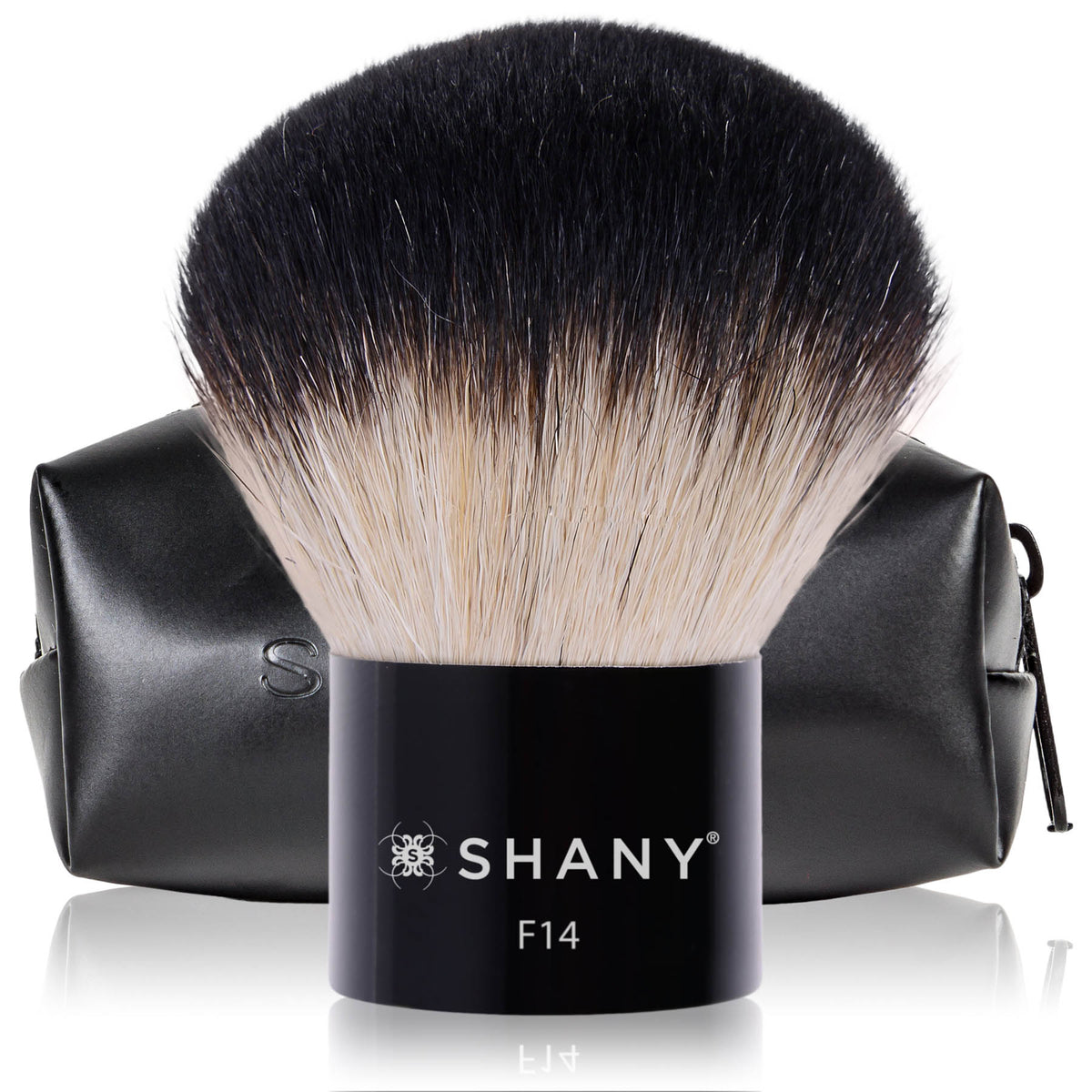 SHANY Master Duo Fiber Kabuki – Powder and Highlighter - SHOP DUO FIBER - BRUSHES - ITEM# SH-F14