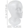 SHANY Styrofoam Mannequin Heads Wig Stand - 12 - ITEM# SH-FOAM-X12 - Best seller in cosmetics FOAM HEADS category