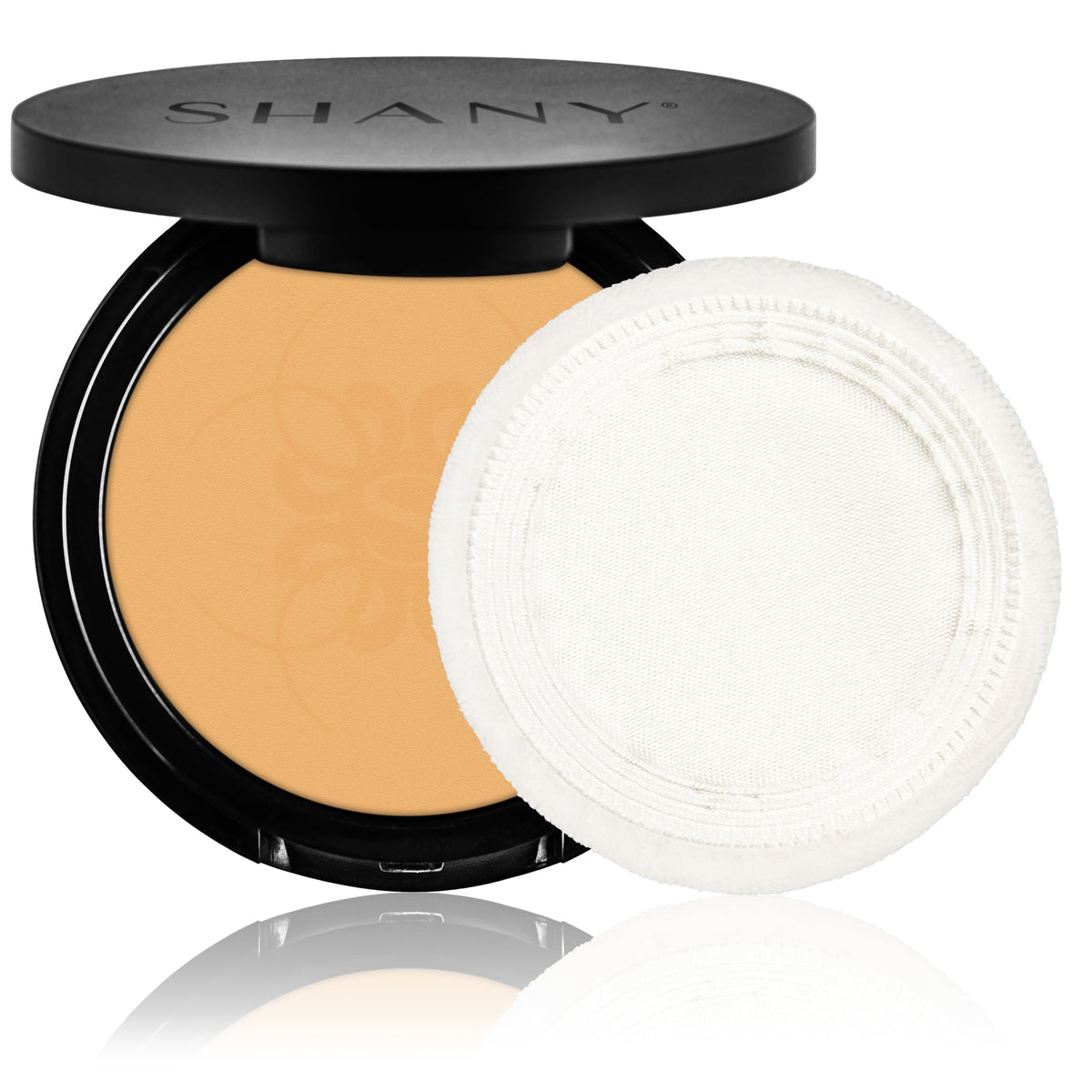 SHANY Two Way Pressed Powder Foundation - Buff - BUFF - ITEM# SH-FP1002 - Face powder makeup light foundation translucent,Hypoallergenic base women skin finish waterproof,face powder compact loose puff brush face makeup,Long lasting natural bronzer set soft glitter kit,Colour match Fit Me illuminating tone matte - UPC# 810028465572