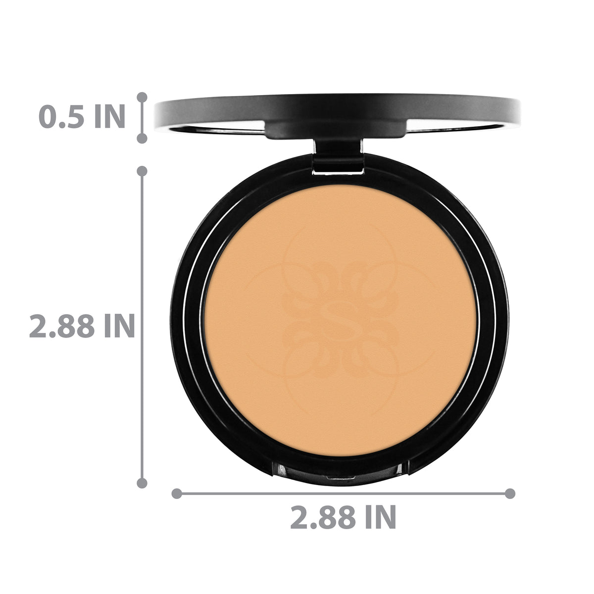 SHANY Two Way Pressed Powder Foundation - Cashew - CASHEW - ITEM# SH-FP1005 - Best seller in cosmetics FACE POWDER category