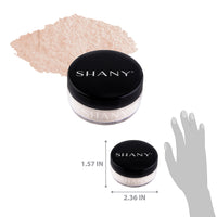SHANY Mineral Finishing Powder PRBN Free- NATURAL MATTE - NATURAL MATTE - ITEM# SH-FPM1001 - Best seller in cosmetics FACE POWDER category