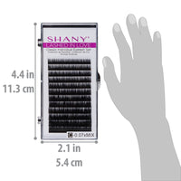 SHANY Lashed in Love Classic Individual Lash Set - BLACK - ITEM# SH-LASH06 - Best seller in cosmetics BROWS & LASHES category