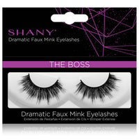 SHANY Classic Faux Mink Eyelashes - Durable Single Pair 3D Reusable Fluffy and Soft Strip Lash with Medium Volume  - THE BOSS - SHOP THE BOSS - BROWS & LASHES - ITEM# SH-LASH115