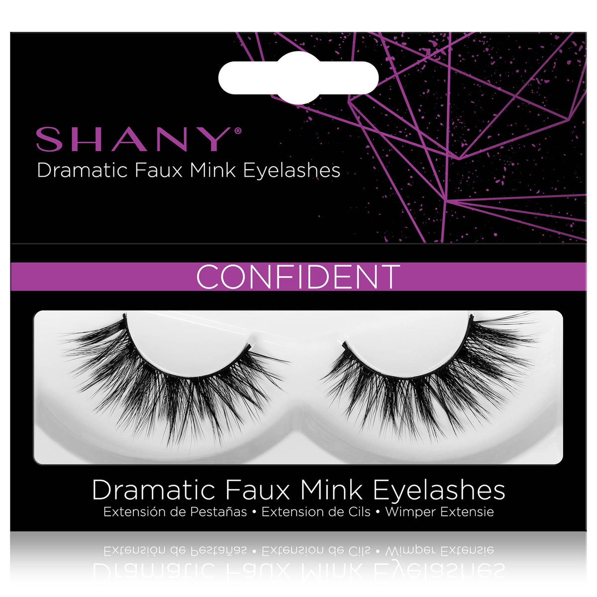 SHANY Classic Faux Mink Eyelashes - Durable Single Pair 3D Reusable Fluffy and Soft Strip Lash with Medium Volume - SHOP  - BROWS & LASHES - ITEM# SH-LASH1-PARENT