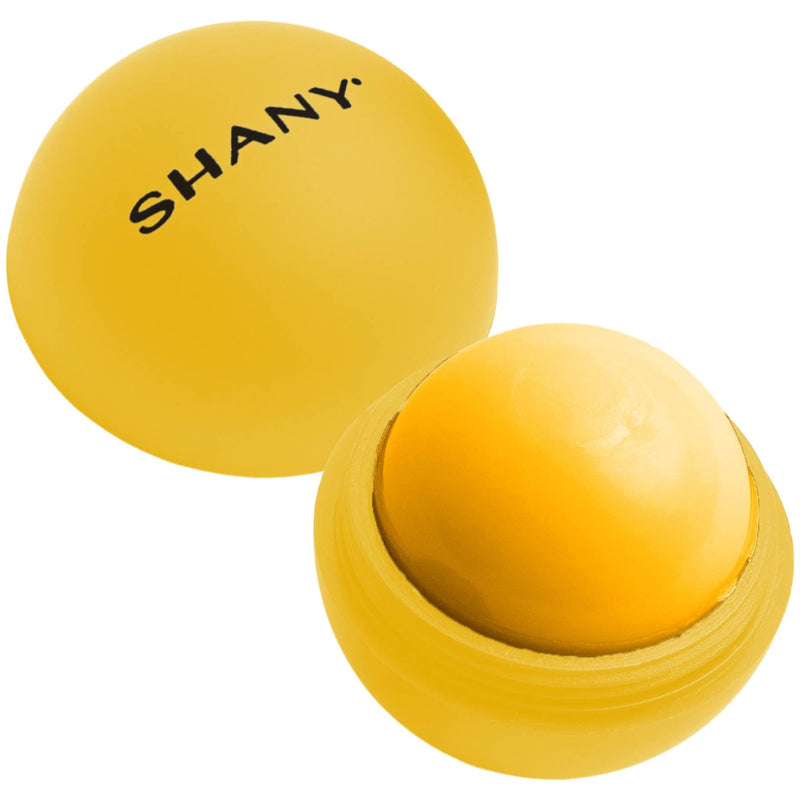 SHANY Lip Balm Sphere - Nourishing Hydrating Lip Balm Lip  Care Infused with Shea Butter and Moisturizing Oils to Soothe and Repair Dry and Cracked Lips - Yellow - SHOP YELLOW - LIP BALM - ITEM# SH-LIPBALM-YL