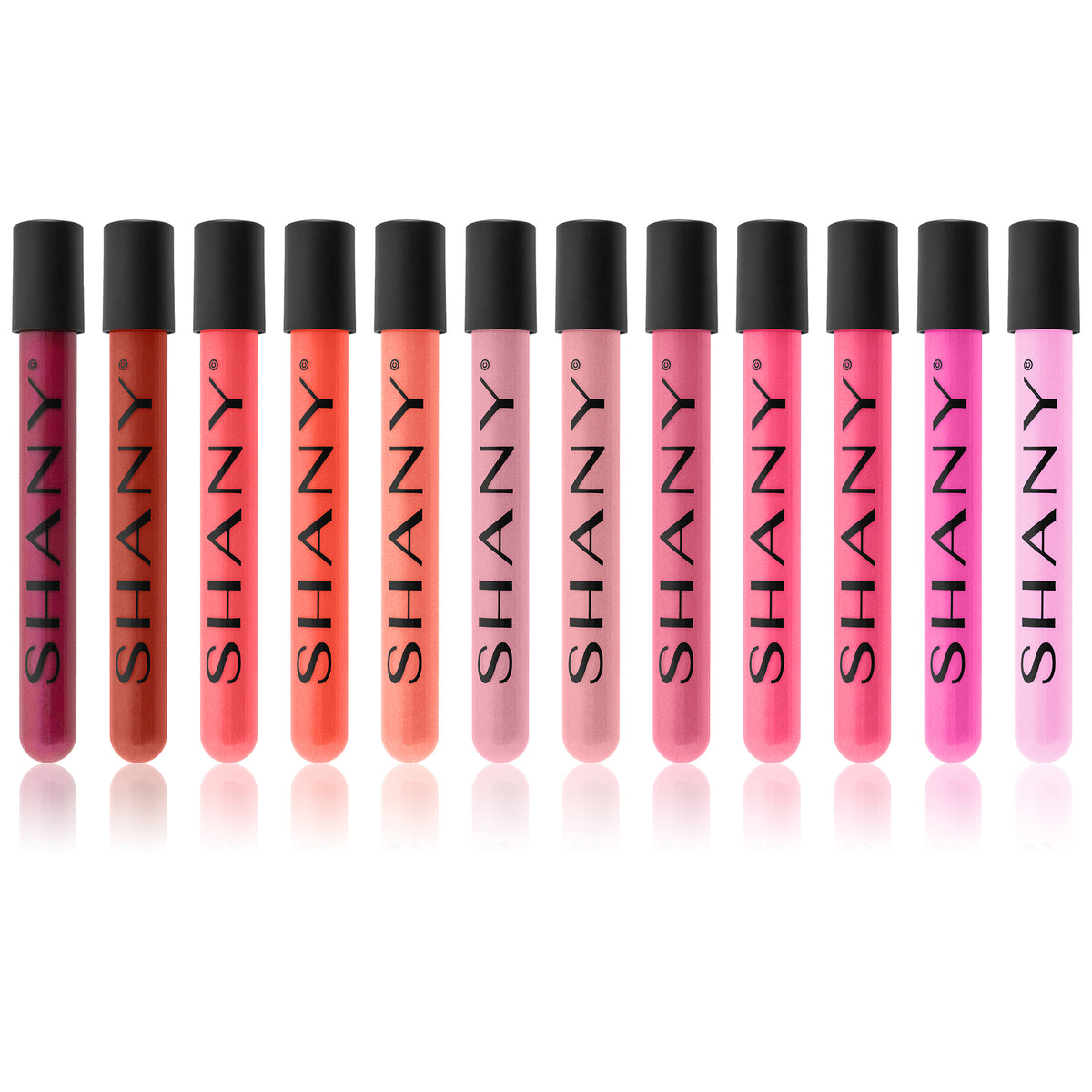 SHANY The Wanted Ones - Multi Colored Lip Gloss Set - WANTED ONES - ITEM# SH-LPGL-A - Lip gloss set matte tube shine glitter shimmer kit,Teen teenage makeup Moisturizing Hydrating Nourish,Bulk Lipgloss broadway nude vitamin e combo,Pink Clear lip stain lip tint lip gloss set tubes,lip stain lip color lip balm lip gloss rainbow set - UPC# 810028463851