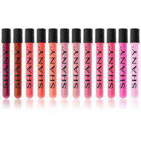 SHANY The Wanted Ones - Multi Colored Lip Gloss Set - WANTED ONES - ITEM# SH-LPGL-A - Lip gloss set matte tube shine glitter shimmer kit,Teen teenage makeup Moisturizing Hydrating Nourish,Bulk Lipgloss broadway nude vitamin e combo,Pink Clear lip stain lip tint lip gloss set tubes,lip stain lip color lip balm lip gloss rainbow set - UPC# 810028463851