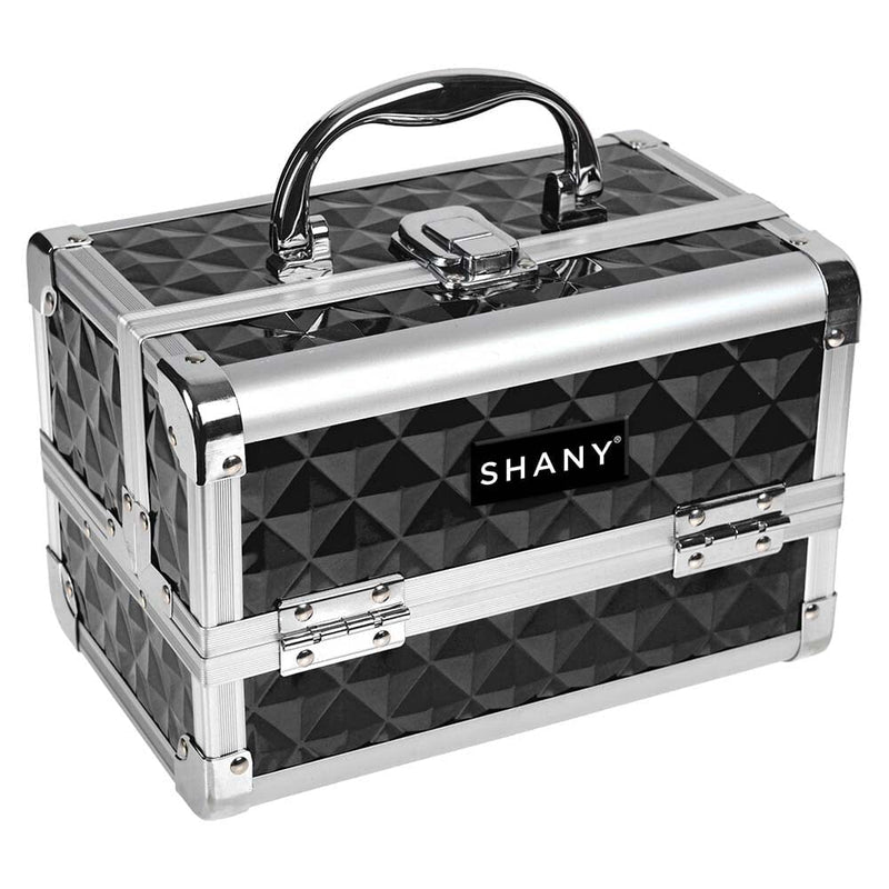 SHANY Makeup Train Case W/ Mirror -  Black