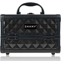 SHANY Chic Makeup Train Case Cosmetic Box Portable Makeup Case Cosmetics Beauty Organizer Jewelry storage with Locks , Multi trays Makeup Storage Box with Makeup Mirror - Twilight - SHOP TWILIGHT - MAKEUP TRAIN CASES - ITEM# SH-M1001-BKBK