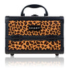 SHANY Chic Makeup Train Case Cosmetic Box Portable Makeup Case Cosmetics Beauty Organizer Jewelry storage with Locks , Multi trays Makeup Storage Box with Makeup Mirror - Lost Cheetah - SHOP LOST CHEETAH - MAKEUP TRAIN CASES - ITEM# SH-M1001-LP