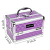 SHANY Makeup Train Case W/ Mirror -  Purple - PURPLE - ITEM# SH-M1001-PR - Best seller in cosmetics MAKEUP TRAIN CASES category