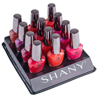 SHANY DIY 12 Colors Trendy Nail Polish Set - Rosa - ROSA - ITEM# SH-NP12-A - Wholesale nail care polish sets woman waterproof,Nail polish  Long lasting quick dry best lacquer,DIY Varnish Manicure Pedicure kits tools girls,Glittering glossy shimmer favorite cheap expensive,accessory fingernail paints work wedding party top - UPC# 810028464025
