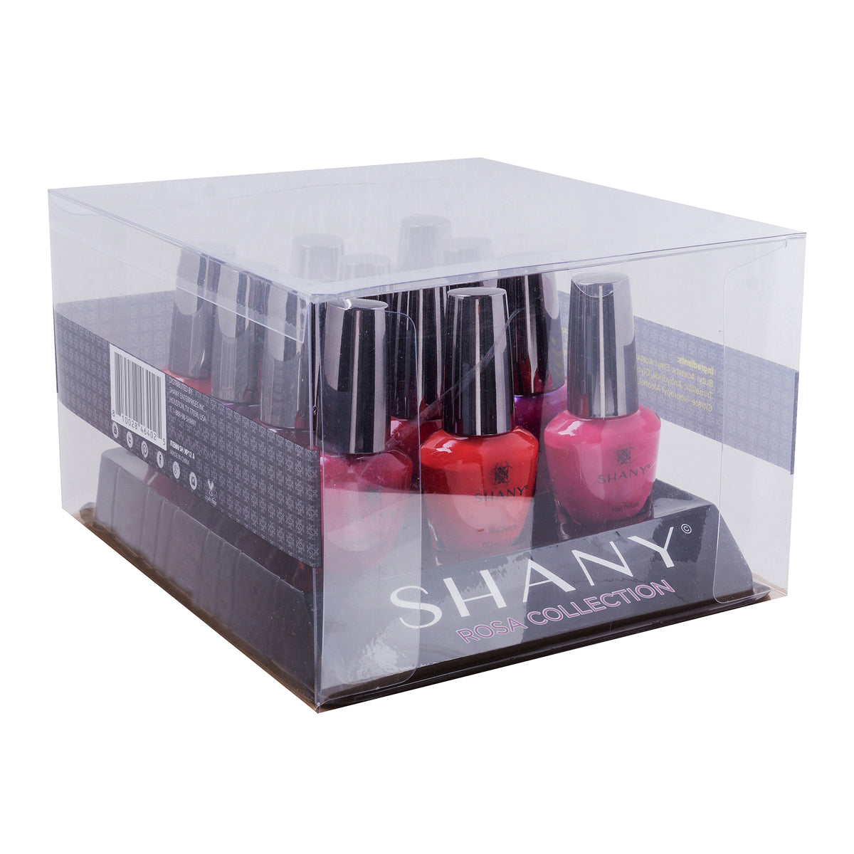SHANY DIY 12 Colors Trendy Nail Polish Set - Rosa