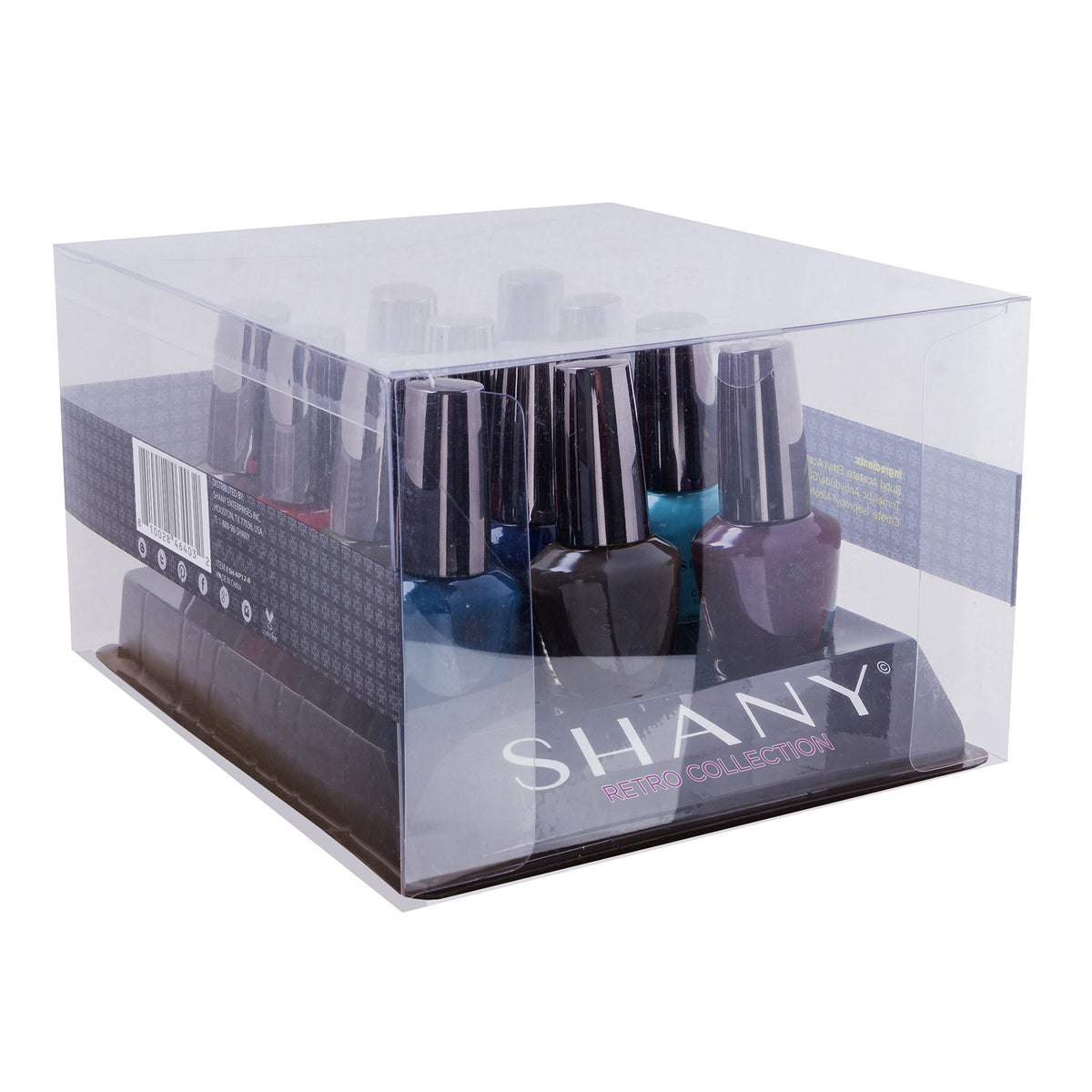 SHANY DIY 12 Colors Trendy Nail Polish Set - Retro