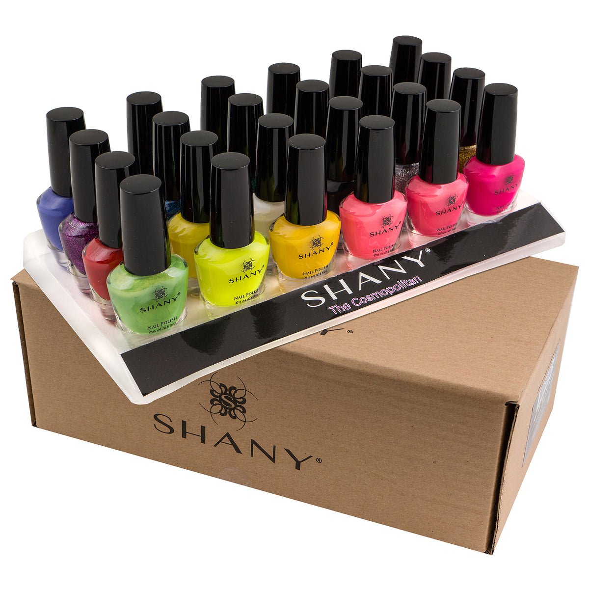 SHANY Nail Polish Set - Cosmopolitan - COSMOPOLITAN - ITEM# SH-NP24-A - Wholesale nail care polish sets woman waterproof,Nail polish  Long lasting quick dry best lacquer,DIY Varnish Manicure Pedicure kits tools girls,Glittering glossy shimmer favorite cheap expensive,accessory fingernail paints work wedding party top - UPC# 810028464056