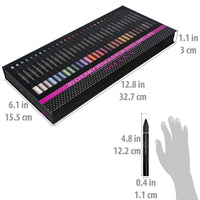 SHANY Chunky Jumbo Pencils EyeShadow/Eyeliner/Lip Liner - CHUNKY - ITEM# SH-P003-A - Best seller in cosmetics EYELINER category