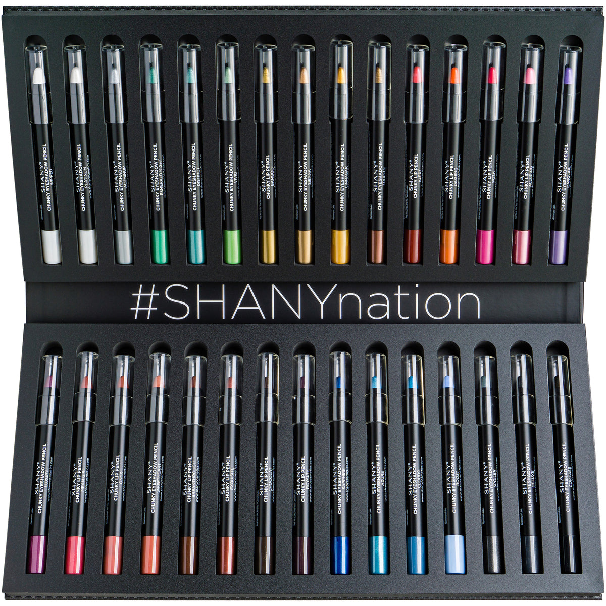 SHANY Chunky Jumbo Pencils EyeShadow/Eyeliner/Lip Liner