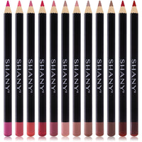 SHANY Dreamy Dozen Matte Cosmetics Lip Liner Set Vegan -  - ITEM# SH-P004 - lip liner pencil set matte lipstick kit waterproof,cosmetics beauty care natural multi color red pink,Vegan lip liner 12pc Makeup pencil linerFine kids,Wonder Pencil nude liner lip color lipstick set,Lip volumizer pen lip pen lip-stick pen lip color - UPC# 700645934783