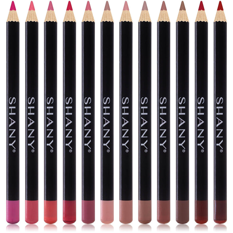 SHANY Dreamy Dozen Matte Cosmetics Lip Liner Set Vegan -  - ITEM# SH-P004 - lip liner pencil set matte lipstick kit waterproof,cosmetics beauty care natural multi color red pink,Vegan lip liner 12pc Makeup pencil linerFine kids,Wonder Pencil nude liner lip color lipstick set,Lip volumizer pen lip pen lip-stick pen lip color - UPC# 700645934783