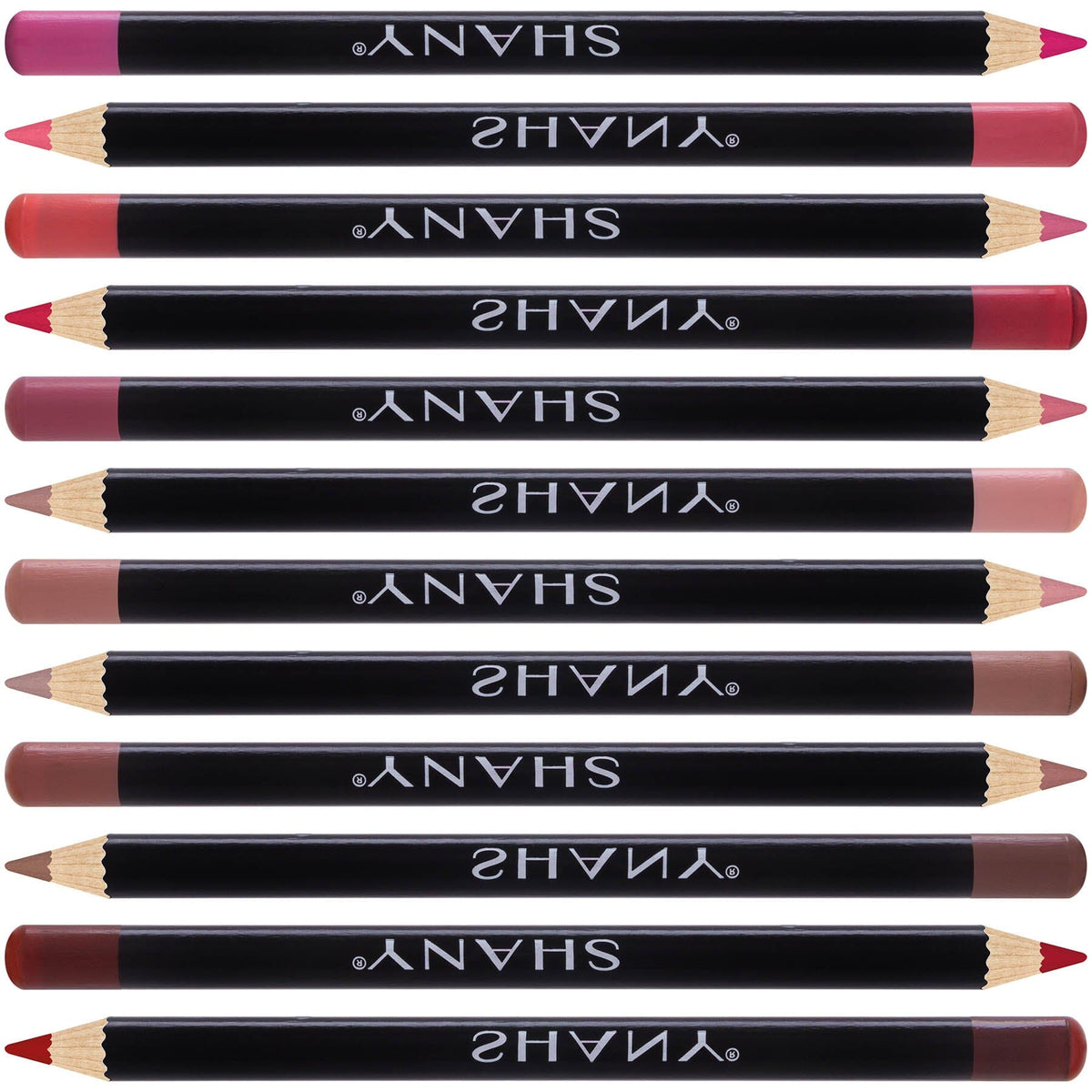 SHANY Dreamy Dozen Matte Cosmetics Lip Liner Set Vegan