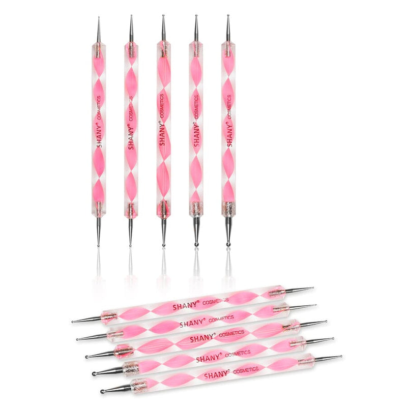 SHANY Marbleizing Dotting Pen Nail Brush Sets -  - ITEM# SH-RED-DOTTING-L - Nail decoration art artificial dotting pen glitter,Style design manicure shape tips professional coat,Nail art 3D nail decoration nail glitter DIY nail,Electric luxury file spa fashion salon massager,Scissors brush smooth women cream clipper gel kits - UPC# 765573984583