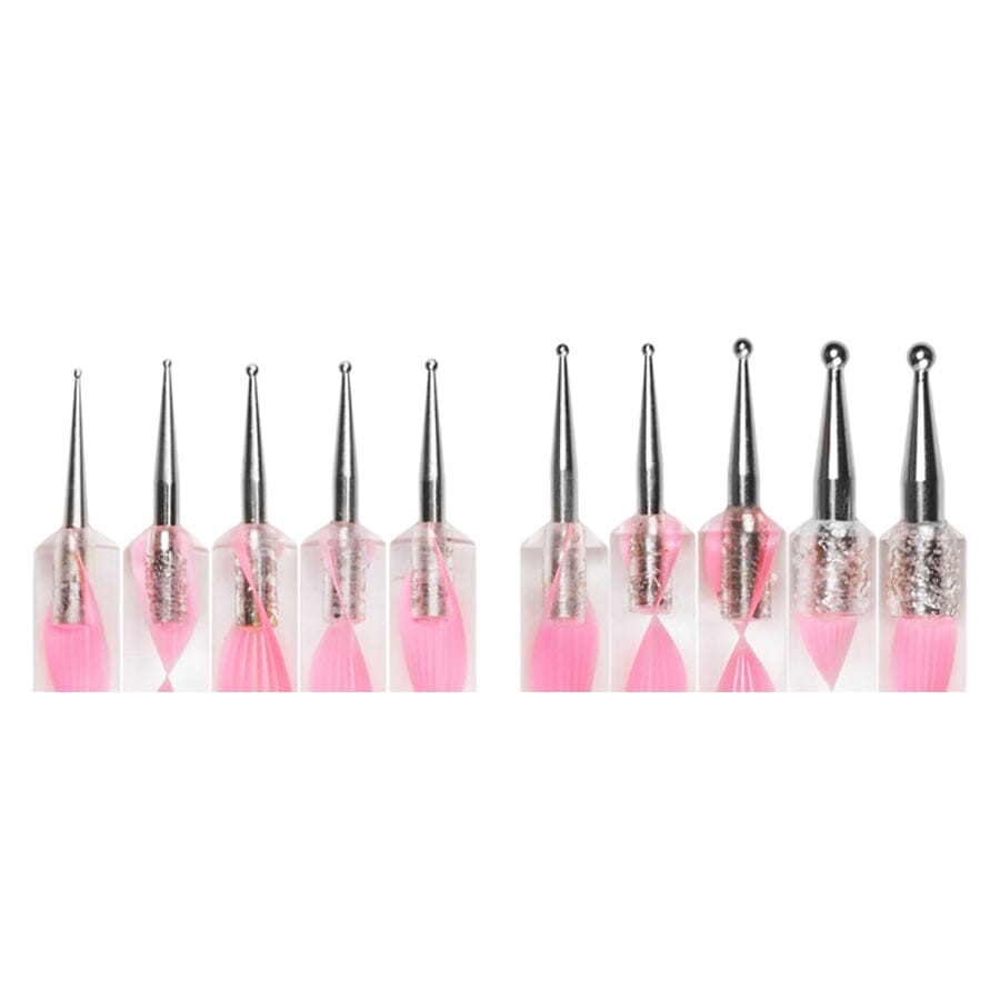 SHANY Marbleizing Dotting Pen Nail Brush Sets