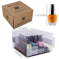 SHANY Nail Polish Set - The Pastel Collection - PASTEL - ITEM# SH-SHNN-3 - Best seller in cosmetics NAIL POLISH category