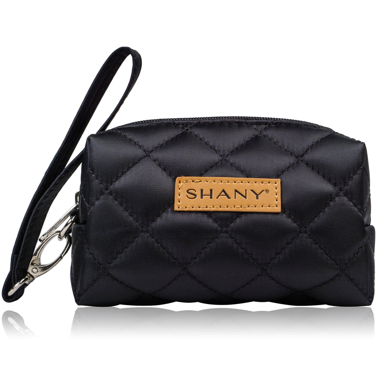 SHANY Limited Edition Mini Makeup Tote Bag - BLACK - BLACK - ITEM# SH-TOTEBAG-BK - Tote bags women fashion teacher kid zipper pocket,Stylish wedding supplies mini travel makeup work,Michael kors kate spade aldo vera bradley trendy,Plain handbag zippered organizer shoulder purse,Professional messenger cheap plastic luxury big - UPC# 810028460294