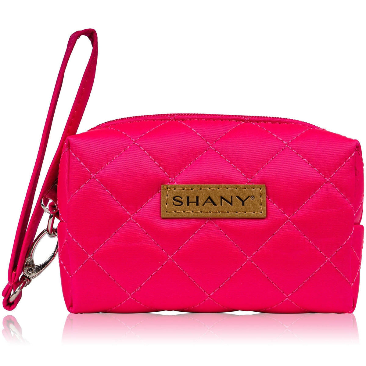 SHANY Limited Edition Mini Makeup Tote Bag - PINK - PINK - ITEM# SH-TOTEBAG-PK - Tote bags women fashion teacher kid zipper pocket,Stylish wedding supplies mini travel makeup work,Michael kors kate spade aldo vera bradley trendy,Plain handbag zippered organizer shoulder purse,Professional messenger cheap plastic luxury big - UPC# 723175177109