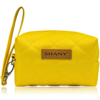 SHANY Limited Edition Mini Makeup Tote Bag - YELLOW - YELLOW - ITEM# SH-TOTEBAG-YL - Tote bags women fashion teacher kid zipper pocket,Stylish wedding supplies mini travel makeup work,Michael kors kate spade aldo vera bradley trendy,Plain handbag zippered organizer shoulder purse,Professional messenger cheap plastic luxury big - UPC# 723175177079