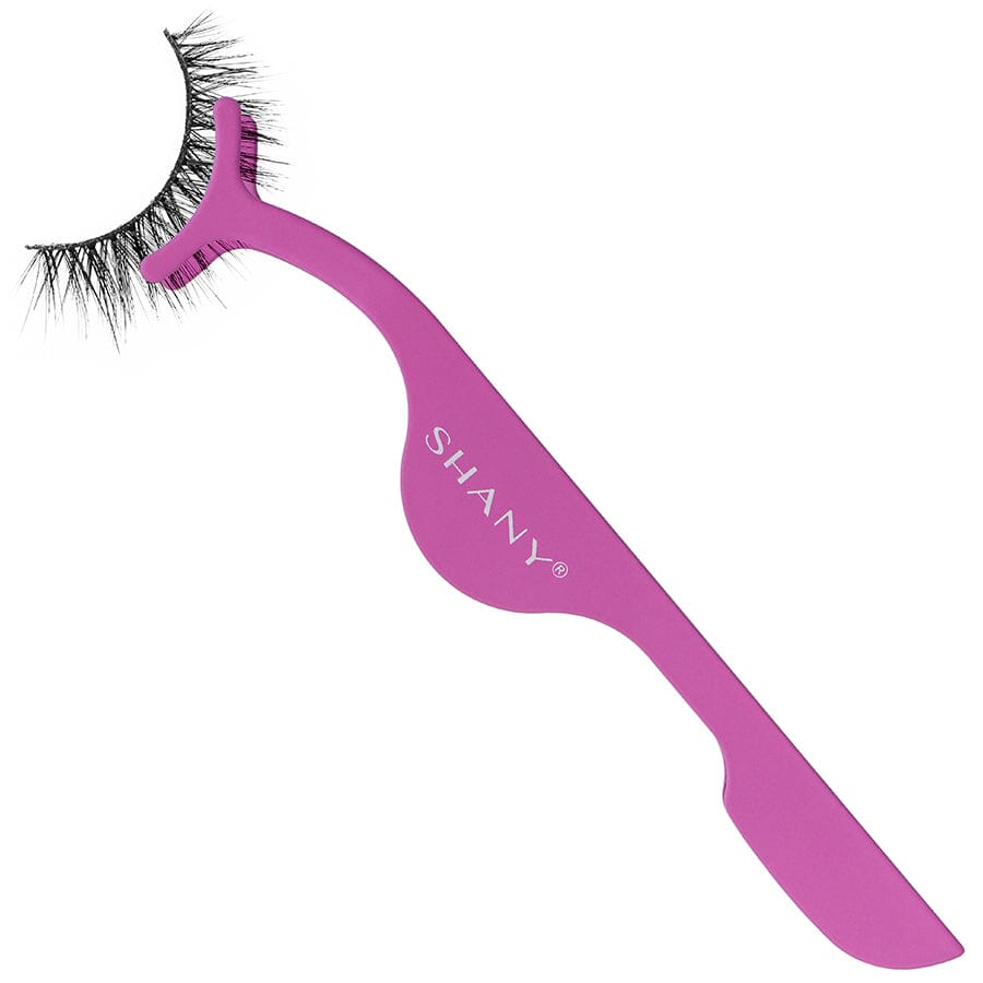 SHANY Kiss My Lash Faux Eyelash Applicator - Stainless Steel Applicator Tool Eyelash Extension Tweezers False Lash Remover Clip  Nipper - PURPLE - SHOP PURPLE - TWEEZERS - ITEM# SH-TWZ100-PR