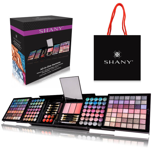 SHANY All In One Harmony Makeup Set - Ultimate Color Combination - Eyeshadows, Blush Powder, Lip-gloss Lipstick , Mini Makeup brushes, Makeup applicators, - HOLIDAY GIFT IDEA - SHOP  - MAKEUP SETS - ITEM# SETS-PARENT