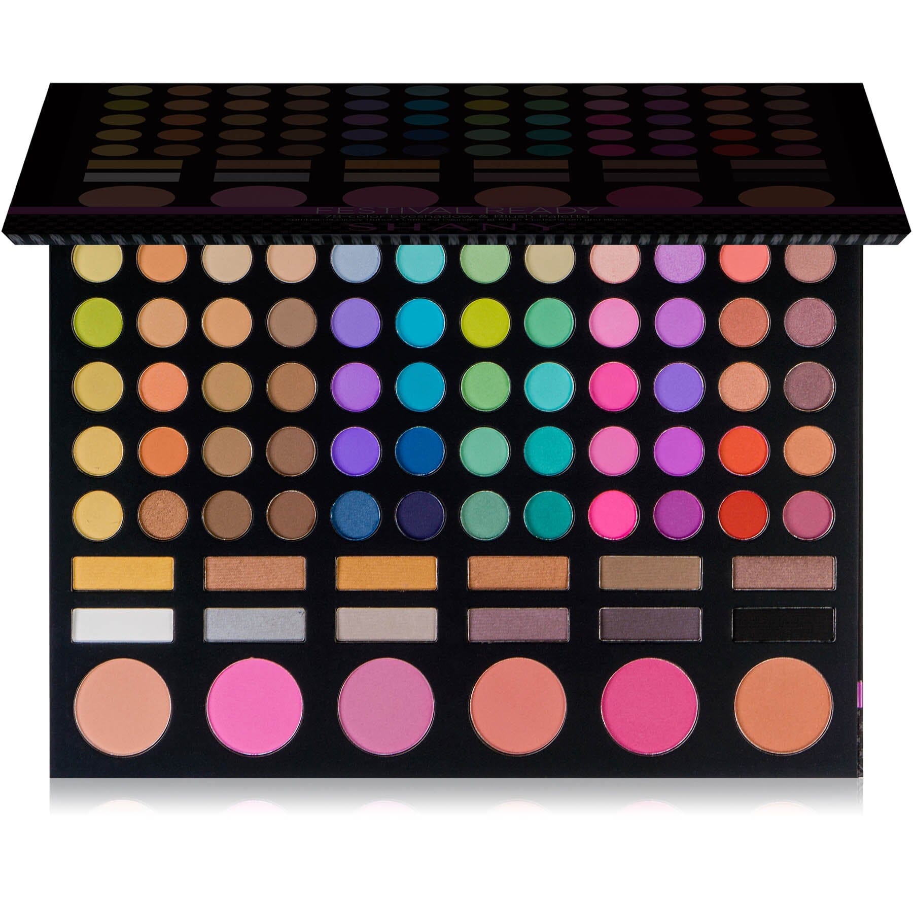 Eyeshadow palette eye makeup store and blush