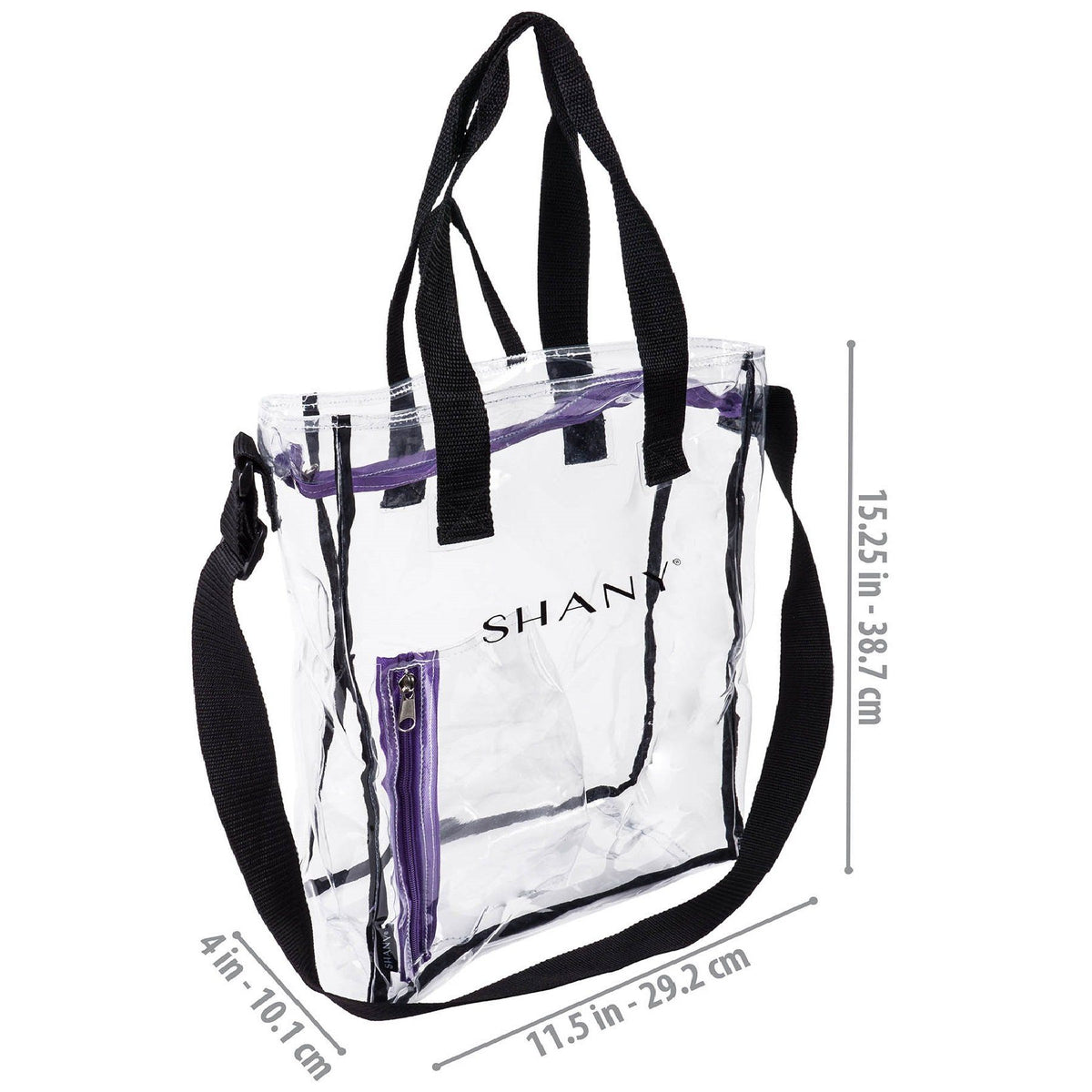 SHANY Clear Toiletry and Makeup Carry-On Bag SHANY Clear Toiletry and Makeup Carry-On Bag