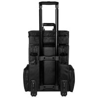 SHANY Large Travel Makeup Trolley Case - BLACK