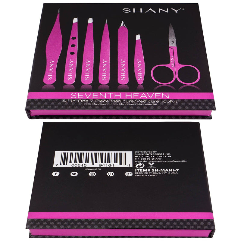 SHANY Seventh Heaven Mani/Pedi Tweezer Set