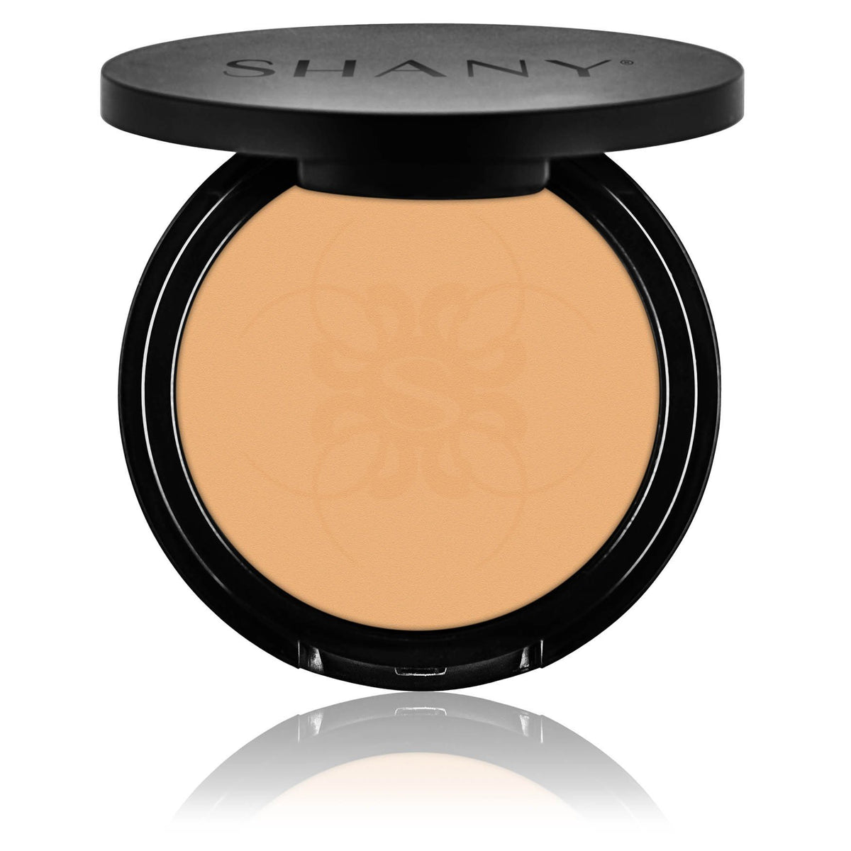 SHANY Dual Powder Foundation, Oil - Free, Talc Free, Wet/Dry - PURE BEIGE - SHOP PURE BEIGE - FACE POWDER - ITEM# FP1005