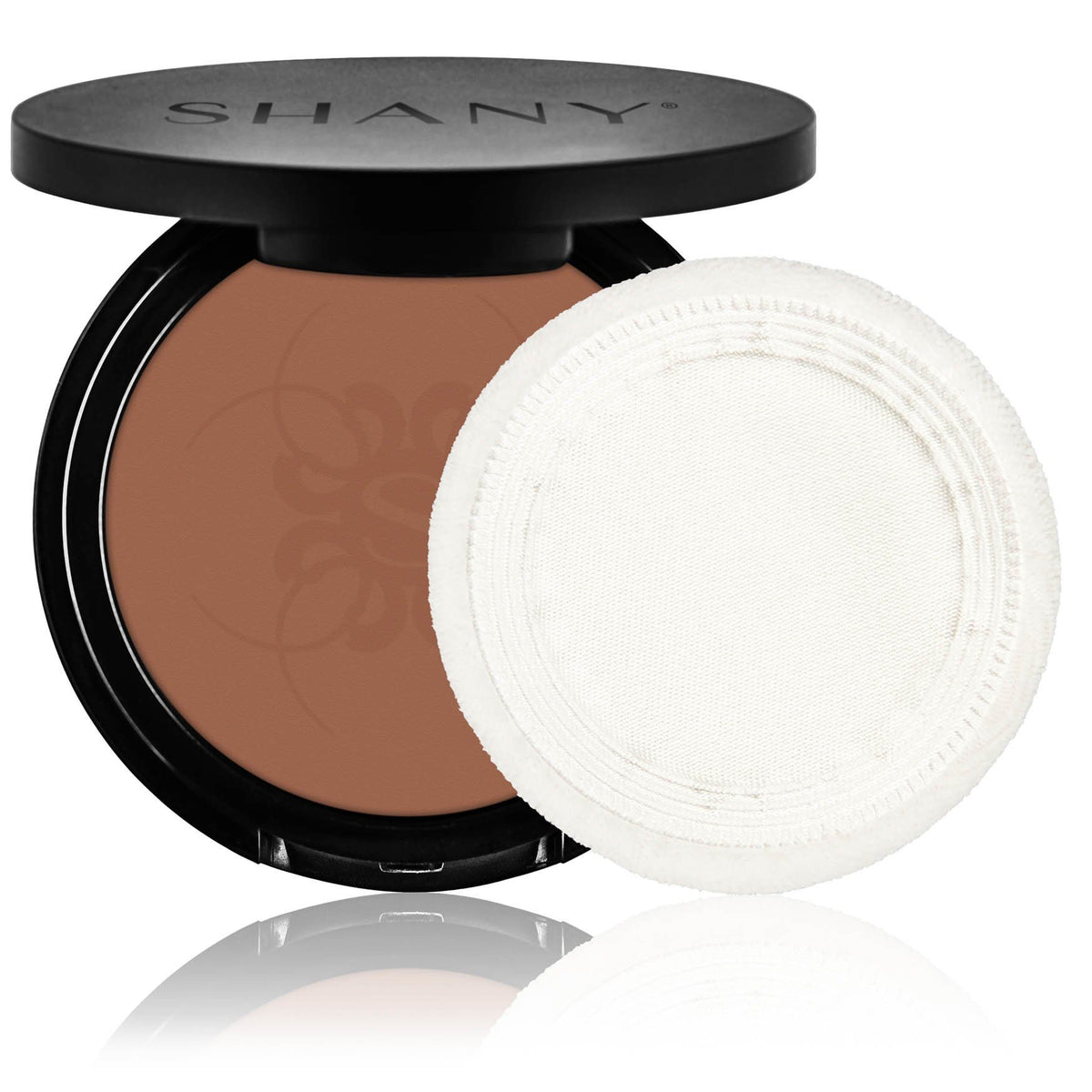 SHANY Two Way Foundation -Oil Free -DARK TAN