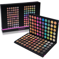 SHANY Ultimate Fusion 120 Color Eye Shadow Palette Nude -  - ITEM# SHANY120S - Multicolor eye makeup palettes glitter eyeshadow,Cream color professional women salon accessories,Makeup set, kids makeup, teen makeup, unicorn set,Make up kit, makeup palette, mermaid makeup set,holiday gift cosmetics box train case gift set kit - UPC# 738435230906